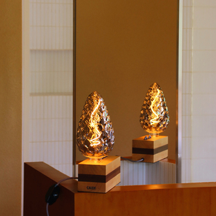 CALEX原创 雪松灯松果夜灯台灯氛围灯可调光圣诞节生日中秋礼品灯