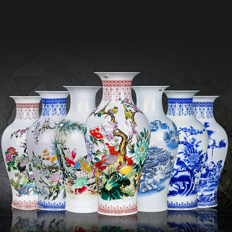 景德镇花瓶器新中式家居客厅