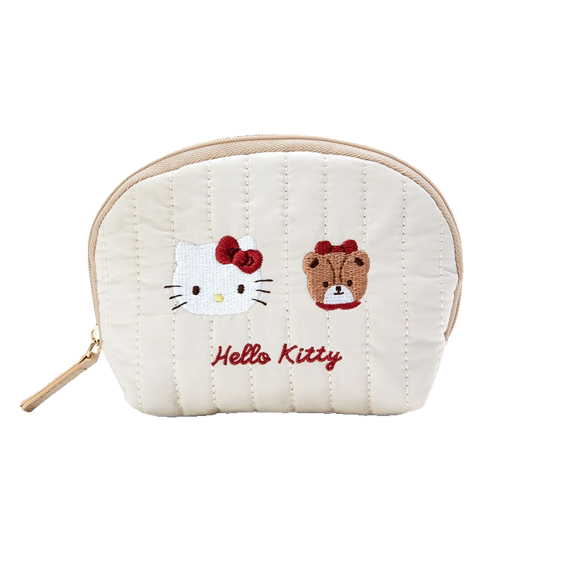 日本hellokitty美乐蒂库洛米卡通可爱化妆包纸巾包卫生巾收纳包潮