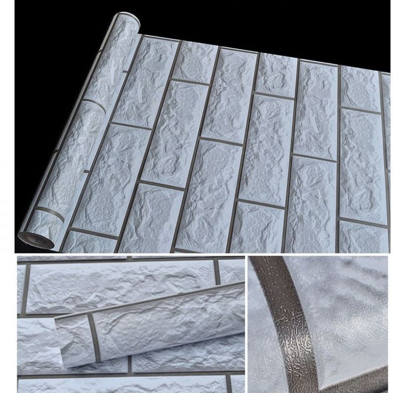 Imitation brick hotel antique brick retro wall sticker three-dimensional decoration instant sticker college student home exterior wall dormitory storefront