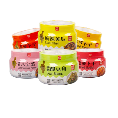 鲜辣食客香辣萝卜干麻辣萝卜丁灌装下饭菜好咸菜八宝菜酸豆角想来