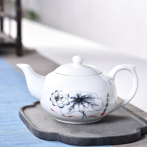 德化瓷器茶壶陶瓷大号壶套装