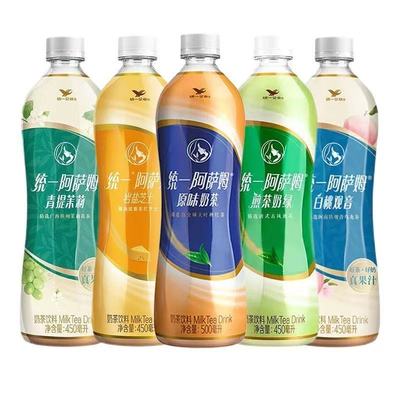 统一阿萨姆奶茶原味白桃观音5瓶