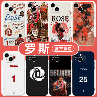 罗斯手机壳苹果15华为mate60公牛iPhone16Promax小米14球衣1号vivo球星NBA同款OPPO周边13森林狼12灰熊40适用