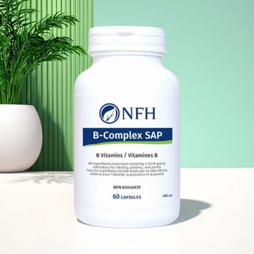 加拿大 NFH B-Complex SAP 高活性 全谱维生素B族 代谢支持