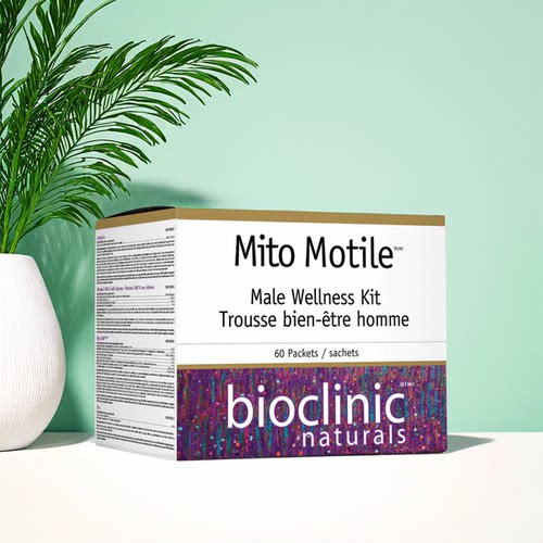 加拿大 BioClinic Naturals Mito Motile 男士 生育 备孕补充剂