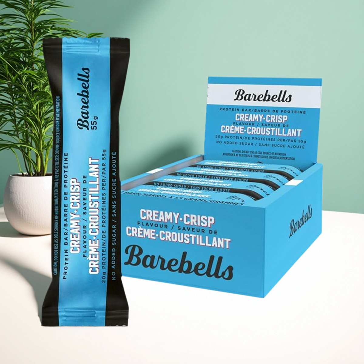 加拿大 Barebells 蛋白质 能量代餐棒 便携蛋白质零食 12件装