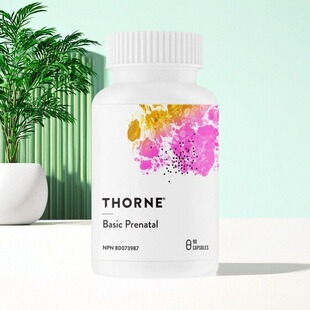 Prenatal 现货 加拿大Thorne Basic 孕妇复合综合维生素90粒 悦恩