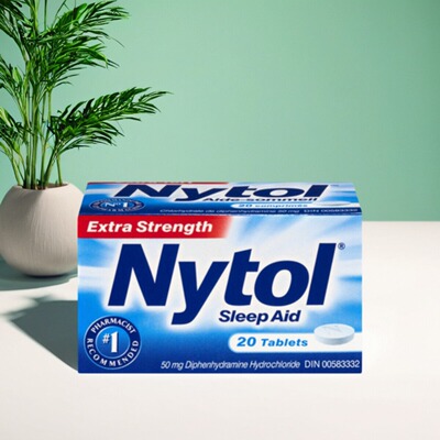 现货 加拿大 Nytol Extra Strength睡眠健康支持 偶发性 安神入眠