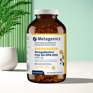 加拿大Metagenics 麦特金尼斯 OmegaGenics EPA-DHA1000 精纯鱼油