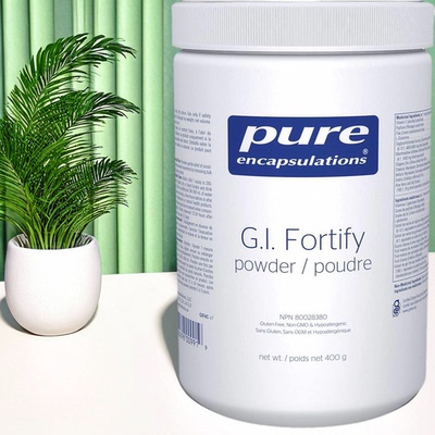 加拿大 Pure GI Fortify Powder 促进肠道蠕动 温和缓解便秘400g
