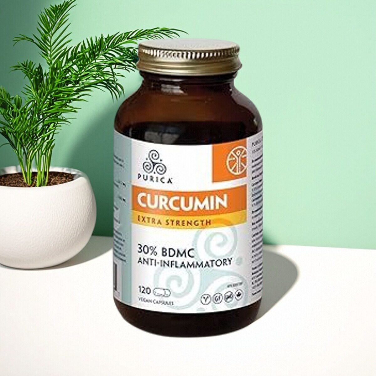 现货 加拿大 Purica Curcumin 30% BDMC 有机姜黄素 守护熬夜