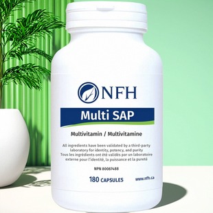 加拿大 NFH Multi SAP 复合维生素补充剂 整体健康支持 180粒