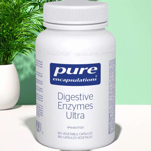 加拿大 Pure Digestive Enzymes Ultra 全谱消化酶 消化支持