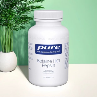HCI 250粒 倍宜 Betaine 甜菜碱 胃蛋白酶HCI 桥本90 Pure Pepsin