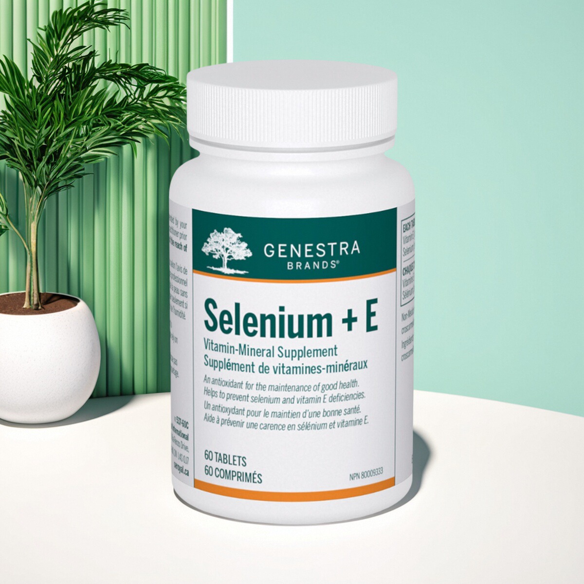 加拿大 Genestra Selenium+E 硒+维生素E 无麸质 60粒