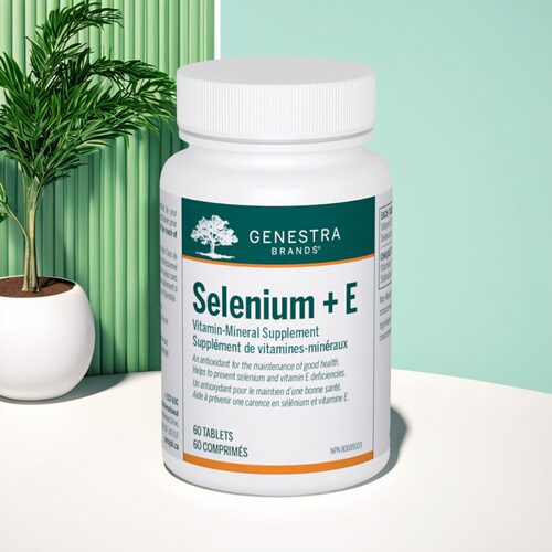 加拿大 Genestra Selenium+E 硒+维生素E 无麸质 60粒