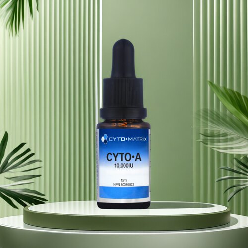 加拿大 CytoMatrix 维生素A滴剂 10000 IU/15毫升 视力健康支持