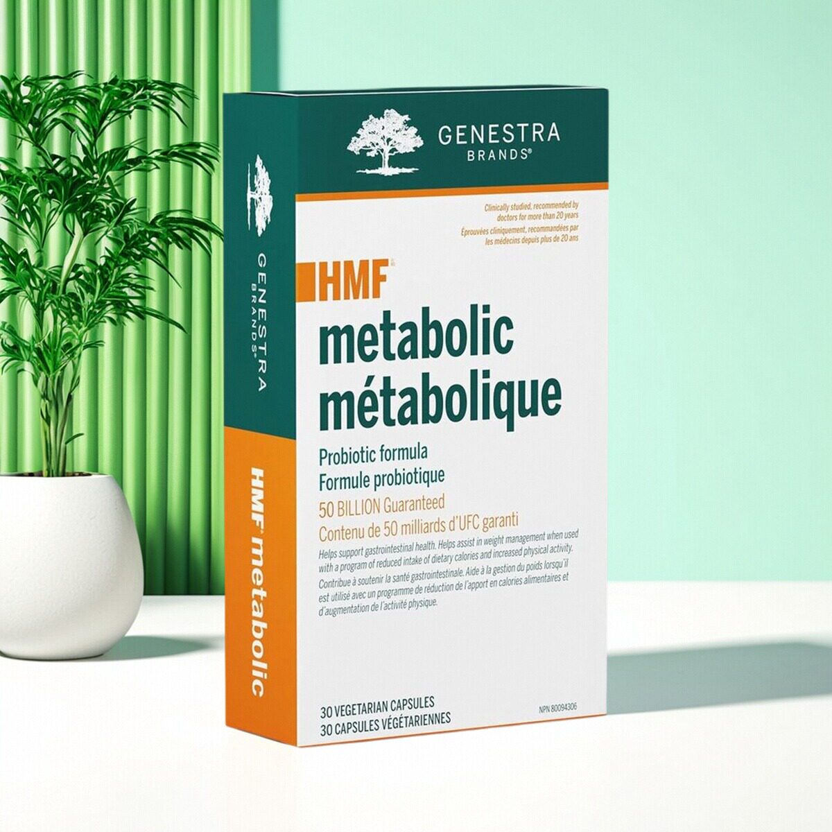 加拿大 Genestra HMF Metabolic专利益生菌 胃肠道健康 菌群平衡