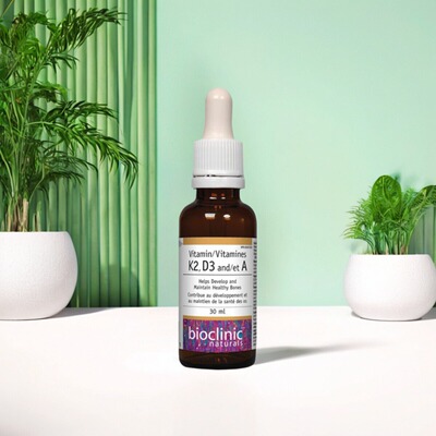加拿大 BioClinic Naturals Vitamin K2+D3+A 维生素 K2+D3+A滴剂