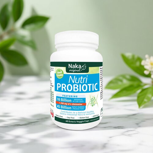 现货加拿大 Naka Nutri Probiotic 日常益生菌 纯素 肠胃健康支持