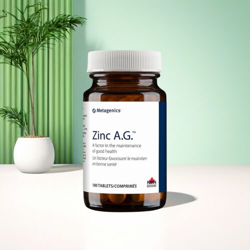 现货 加拿大 Metagenics 麦特金尼斯 Zinc AG 螯合锌 甘氨酸锌