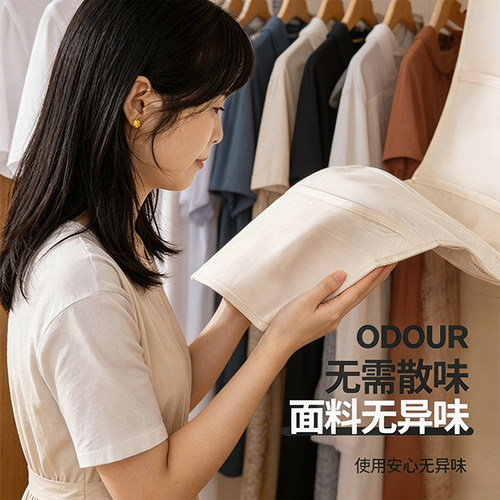 悬挂式双面内衣收纳挂袋衣柜