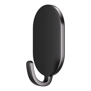 日本与良挂钩免打孔粘胶强力承重门后厨房墙壁挂衣浴室不锈钢粘钩