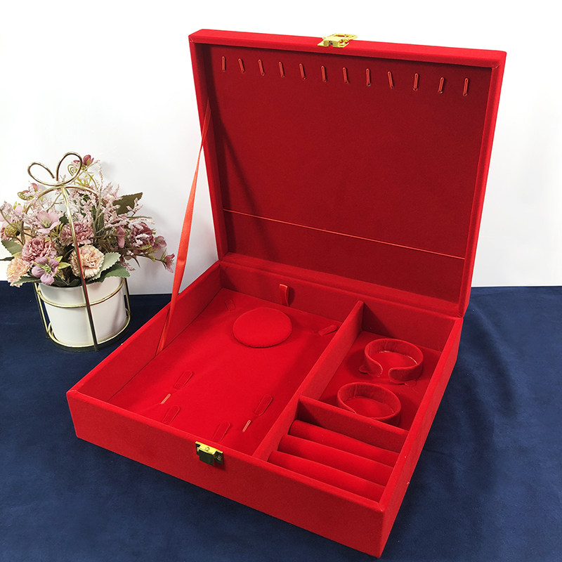 五金缎布刺绣首饰盒婚庆嫁娶黄金项链手链耳环龙凤镯戒指大套装盒,饰品/流行首饰/时尚饰品新,首饰盒,淘宝优惠券,粉丝福利购,淘宝优惠卷