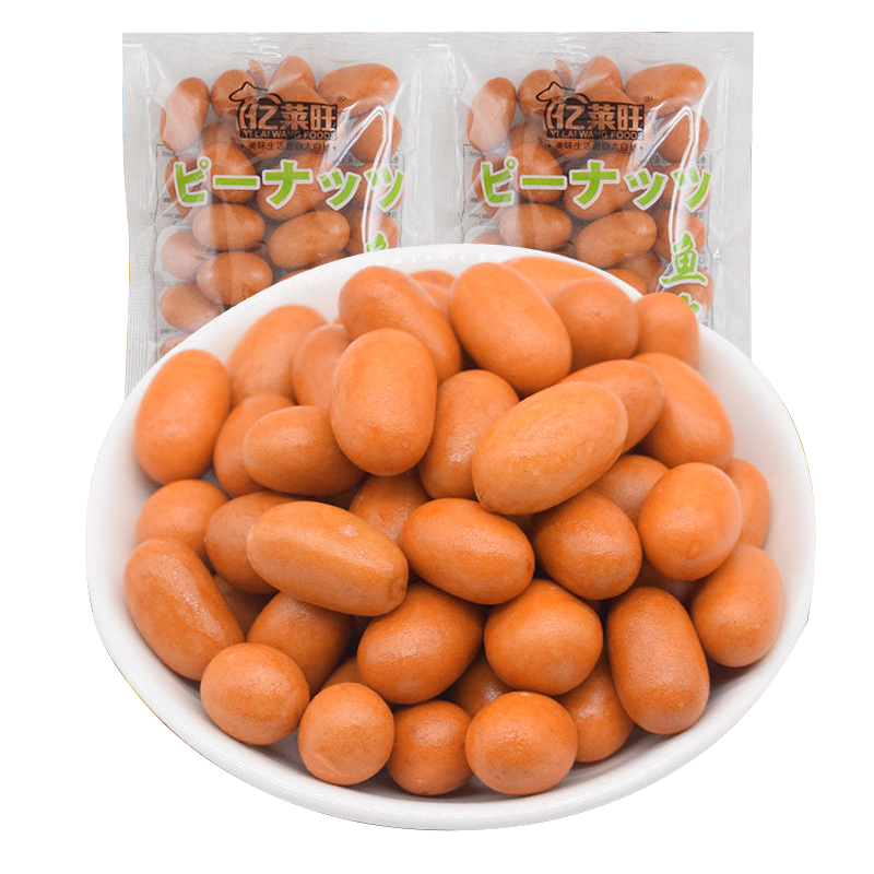亿莱旺鱼皮花生豆脆皮豆下酒菜