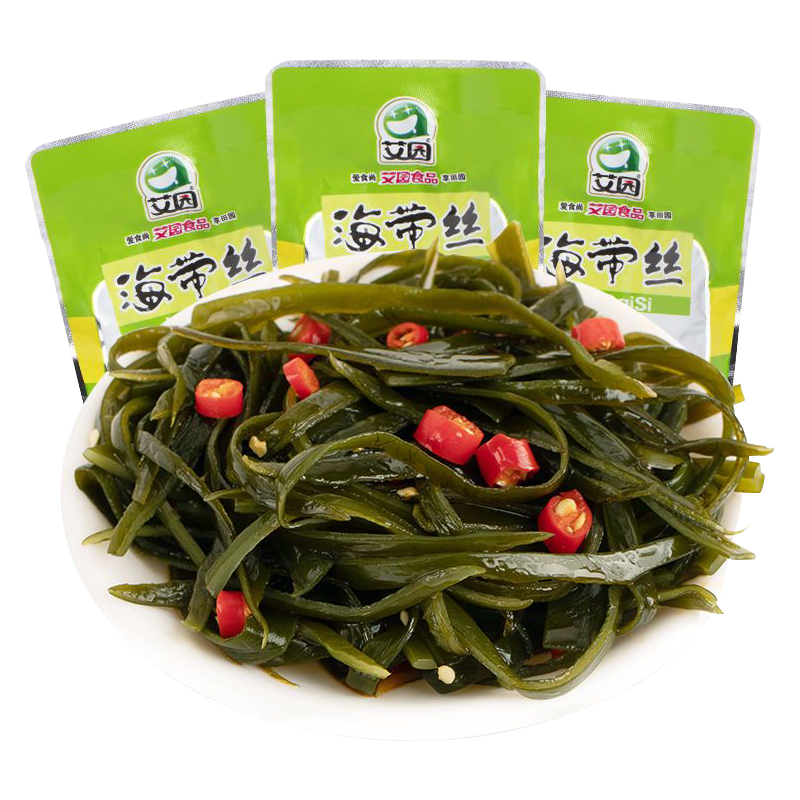 艾园泡椒/酸辣味即食海带丝
