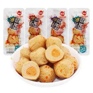 海望爆浆鱼蛋原味虾丸香辣蟹丸