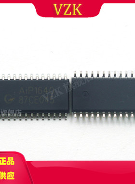 AIP1640 封装SOP-28-300mil LED（发光二极管）驱动控制专用电路
