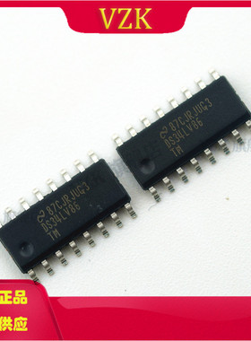 DS34LV86TMX/NOPB 封装SOIC16 3.3V供电 接收器RS-485/RS-422芯片