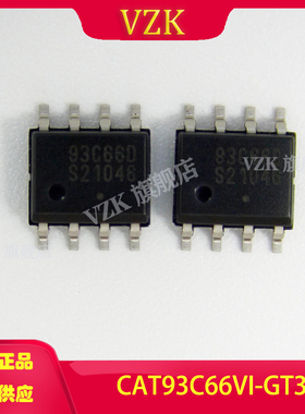 CAT93C66VI-GT3 封装SOIC-8 存储器 EEPROM 4Kbit 2MHz 1.8V~5.5V