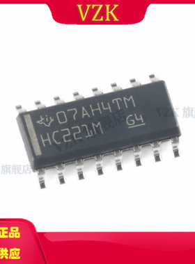 CD74HC221M96 封装  SOP-16 集成电路IC芯片 逻辑 多谐振荡器