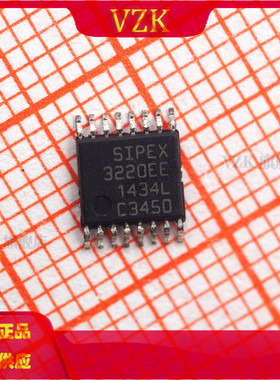 SP3220EEY 丝印3220EE 封装 TSSOP-16 RS-232接口集成电路