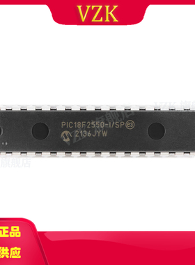 PIC18F2550-I/SP 封装 SPDIP-28   集成电路IC 嵌入式 微控制器