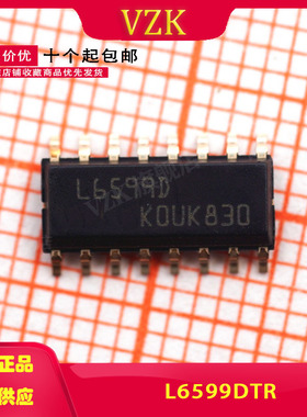 主营 L6599DTR 丝印L6599D SOP16 AC-DC控制器和稳压器