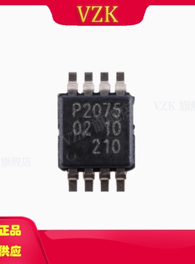 PCT2075DP,118丝印P2075封装MSOP-8温度传感器供电电压:2.7V~5.5V