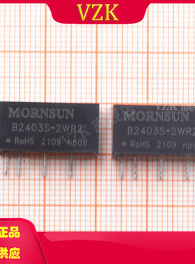 B2403S-2WR2 封装插件  隔离电源模块 DC-DC电源模块