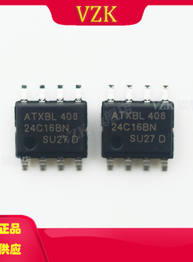 AT24C16丝印24C16封装SOP-8工作电压1.8V~5.5V写周期时间(Tw)5ms