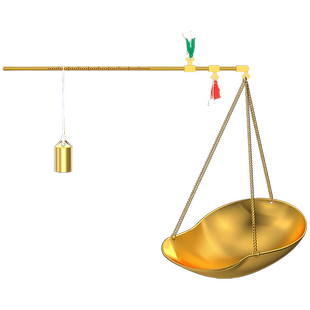中药称克秤戥子秤中医药秤老式杆秤药材抓配称专用厘等称小铜秤
