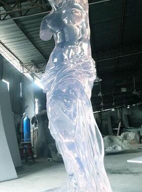 维纳斯人物透明树脂雕塑工艺品摆件室内水晶艺术软装饰品高端定制