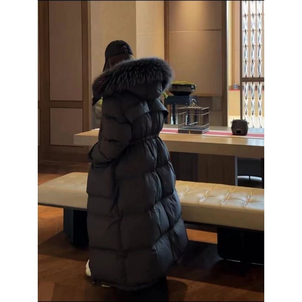 新款冬季大毛领连帽加厚加长白鸭绒保暖韩版女羽绒服外套,女装/女士精品,羽绒服,淘宝优惠券,粉丝福利购,淘宝优惠卷