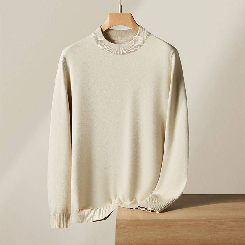 秋冬新款男士针织毛衣加肥加大码男圆领长袖针织羊毛衫套头毛线衣,男装,羊绒套衫,淘宝优惠券,粉丝福利购,淘宝优惠卷