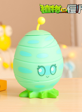 单个软胶儿童植物大战僵尸玩具蓄电雷松果可发射炮弹新款模型摆件