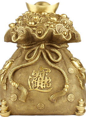 纯铜客厅招财进宝年年有余存钱罐