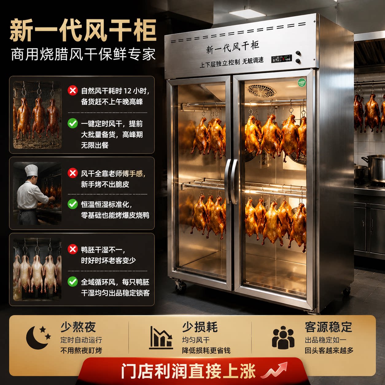 阁兰喜智能烤鸭风干机