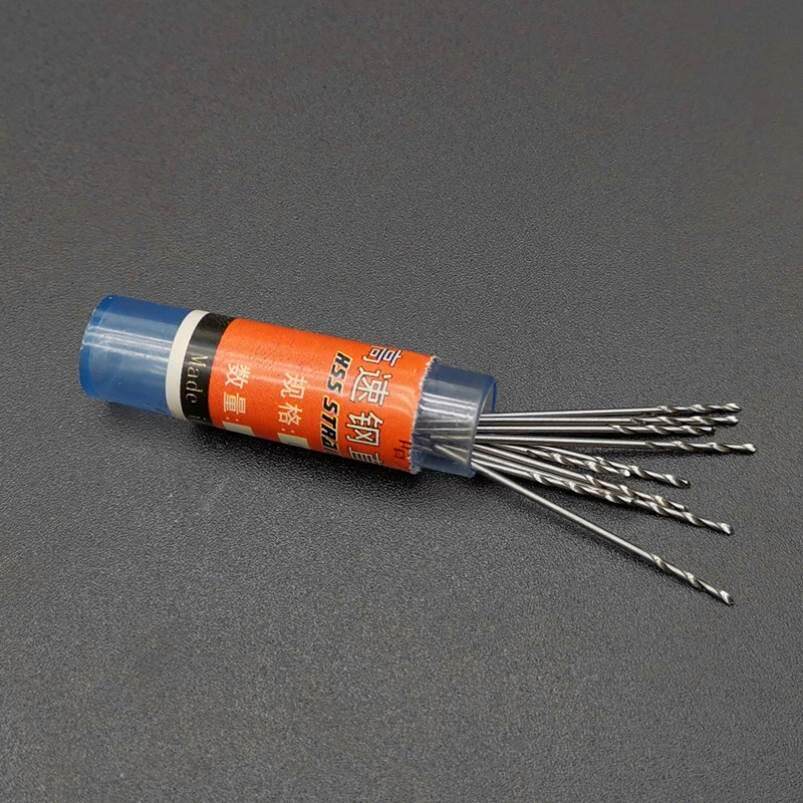 德国进口麻花钻头琥珀蜜蜡佛珠小打孔针牙机木工桃核手串打眼钻孔